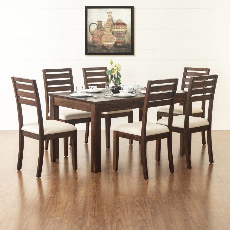 6 Seater Sheesham Wood Dining Table, Sheesham Dining Table And Chairs