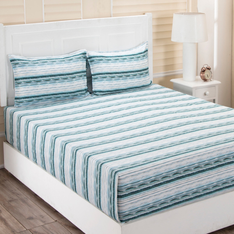 MASPAR Linea 3-Piece Double Bedsheet Set - 224 x 275 cm