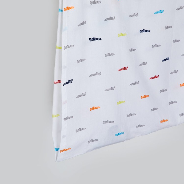 Slate 2-Pc. Cars Print Single Bedsheet Set - 152 x 228 cm
