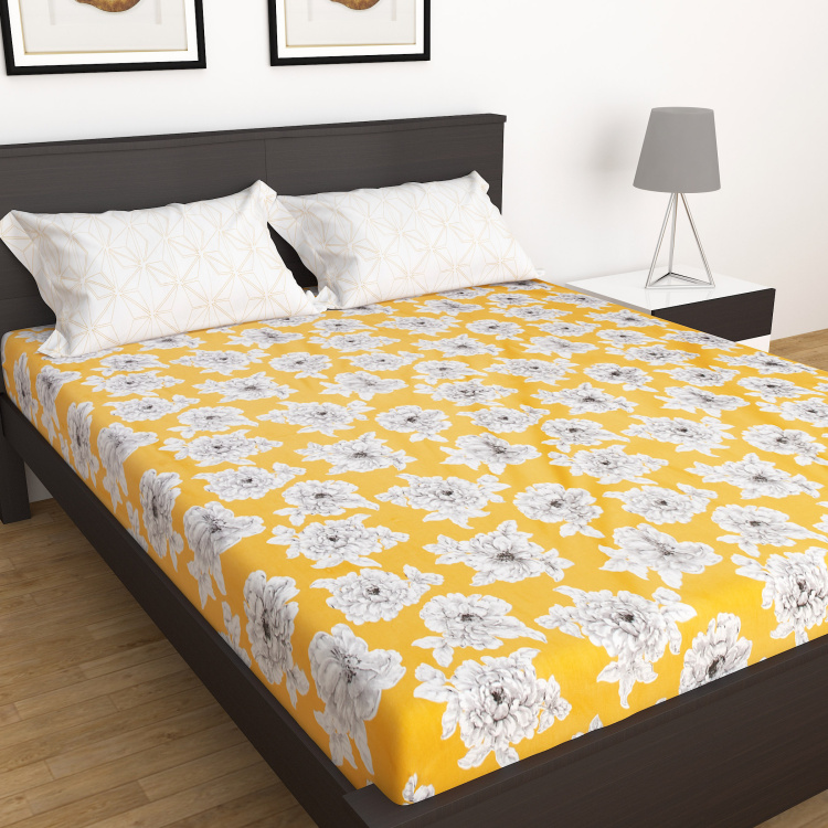 Carnival 3-Pc. Printed Double Bedsheet Set - 228 x 254 cm
