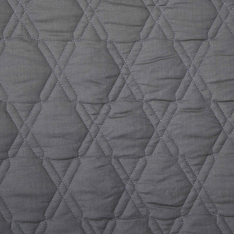 Colour Connect Textured Double Bed Quilt - 228 x 254 cm