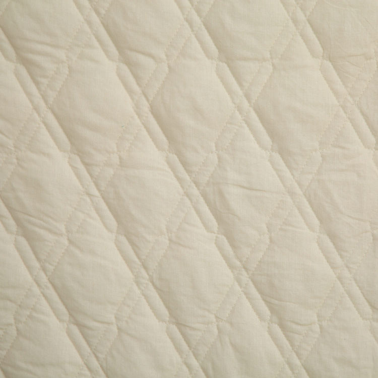 Marshmallow Solid Double Quilt - 228 x 254 cm