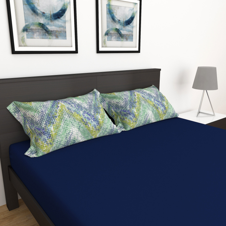 My Bedding 3-Pc. Solid Double Bedsheet Set - 228 x 274 cm