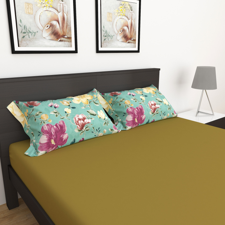My Bedding 3-Pc. Solid Double Bedsheet Set - 254 x 274 cm