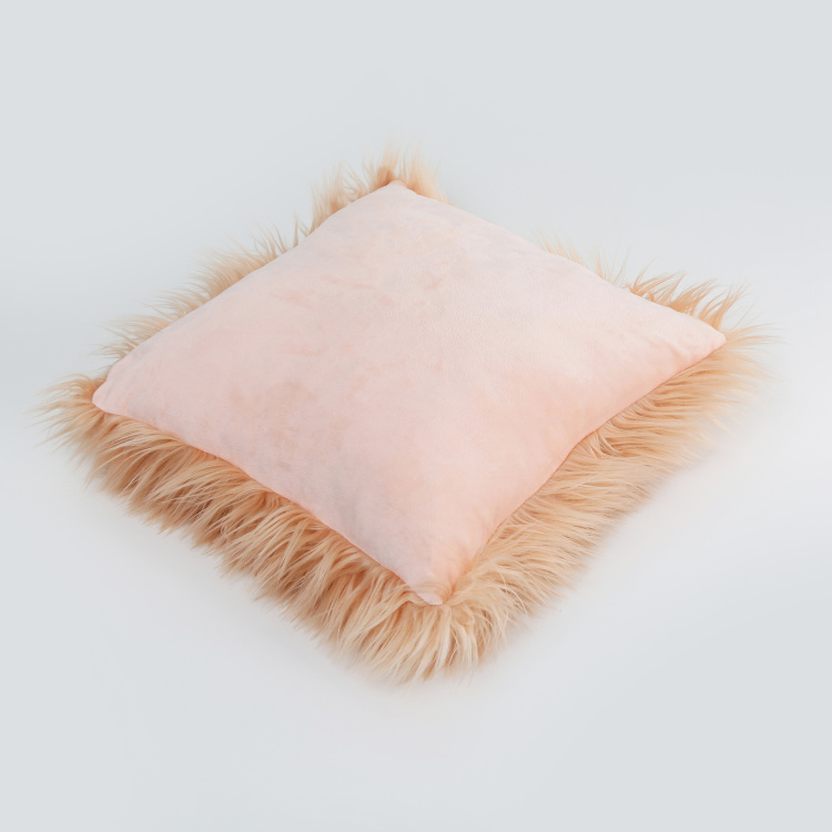 Ebony Solid Filled Cushions - Single Pc -  Polyester - 40 cm x 40 cmH