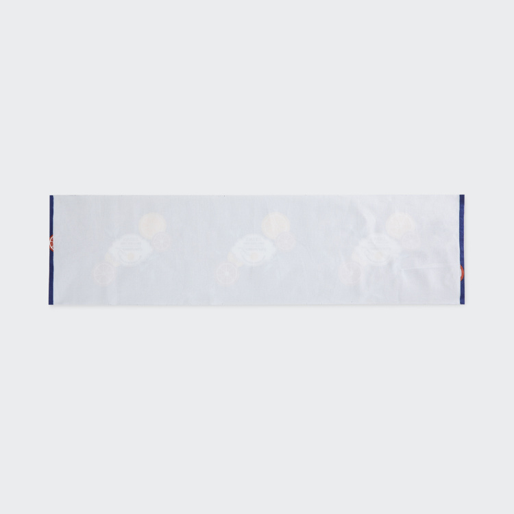 Raisa Retro Abstract Runner  - Cotton -  Table Runner - 33 cm  L x 120 cm  W - Multicolour