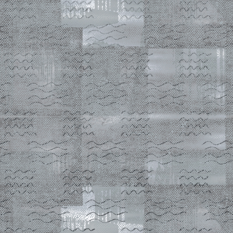 SPACES Earthy Stones Printed 3-Piece Bedsheet Set - 224 x 274 cm