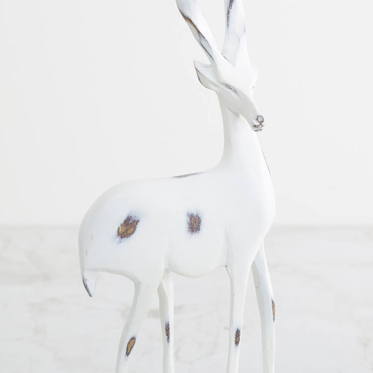 Marshmallow Deer Figurine
