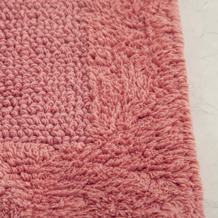 Organic Plush Solid Polyester  Bath mat  : 70 cmL x 45 cmW  Multicolour