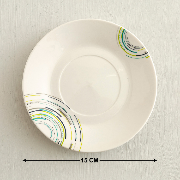 Lucas-Andes Printed Sets  - Porcelain -  Saucer - 15 cm - Cup 6 cm  H x 11 cm - 220 ml - Multicolour
