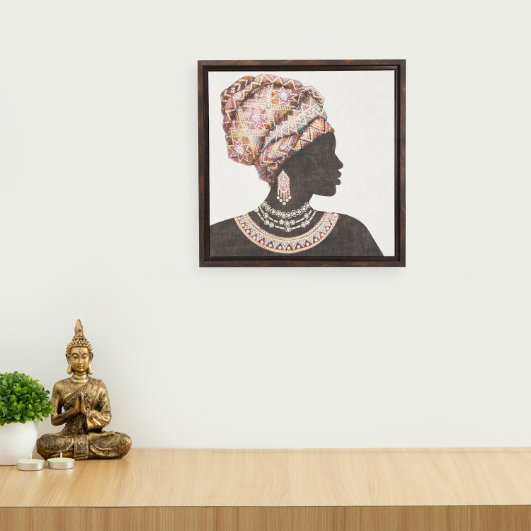 Artistry Molly African Lady Picture Frame - 60 x 60 cm