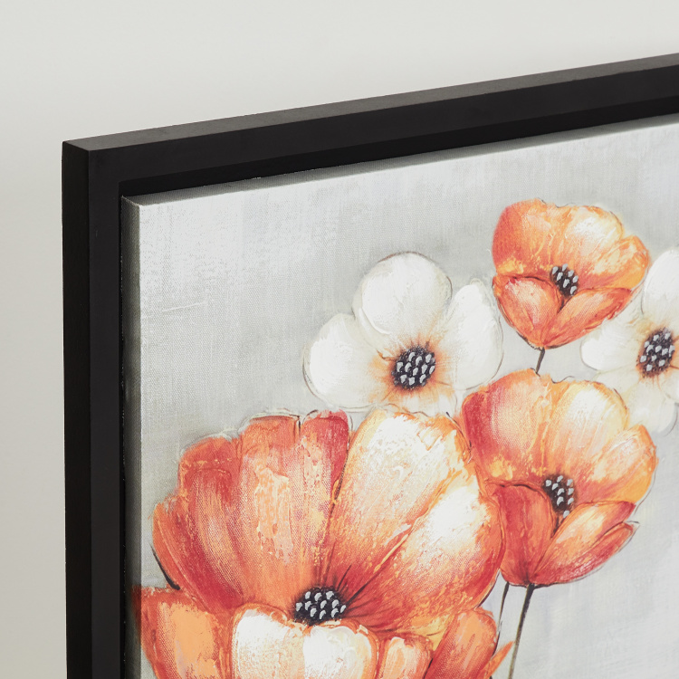Mezzuna Floral Picture Frame - 40 x 40 cm