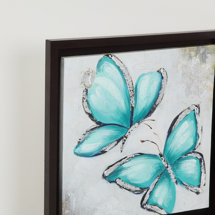Mezzuna Butterfly Picture Frame - 40 x 40 cm