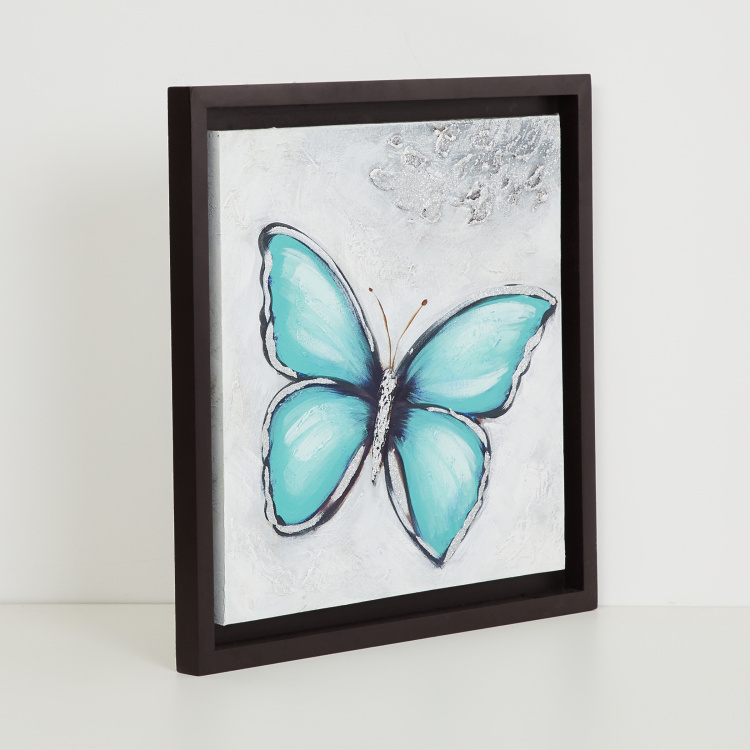Mezzuna Butterfly Picture Frame - 40 x 40 cm