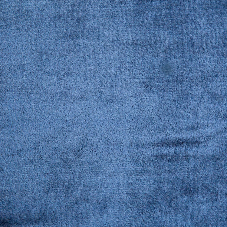Colour Connect Textured Polyester Single Blanket  : 200 cm x 135 cm- 260 GSM- Blue