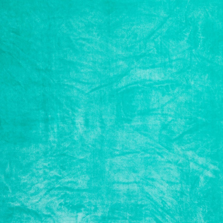 Colour Connect Solid Polyester Single Blanket  : 200 cm x 135 cm Blue