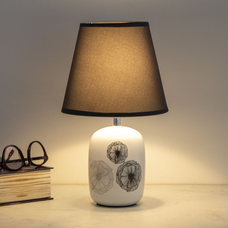 Beam Riley Printed Floral Lamp