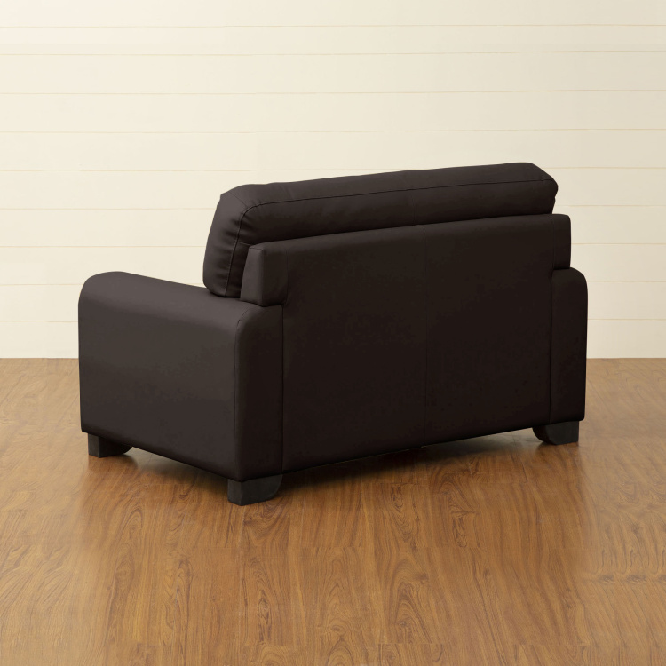 Albury Textured 2-Seater Sofa - Brown