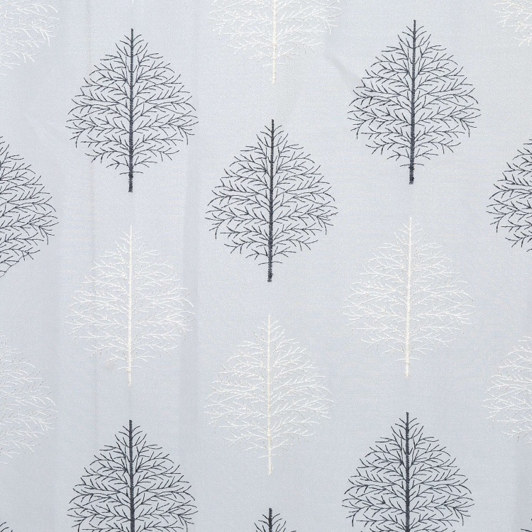 Crystal Pinnacle Printed Sheer Door Curtain Pair - 110 x 225 cm
