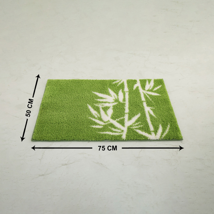 Medley Bamboo Print Bathmat - 50 x 75 cm