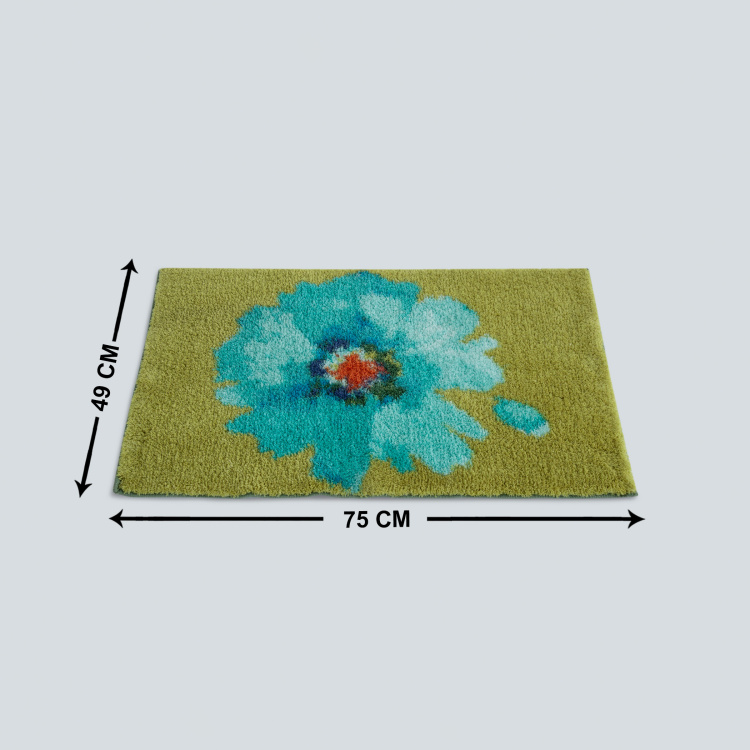 Medley Floral Print Bathmat - 49 x 75 cm