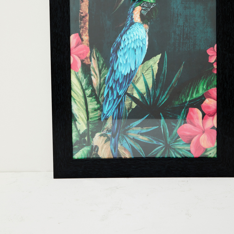 Artistry Haifa Macaw Bird Picture Frame - 40 x 80 cm