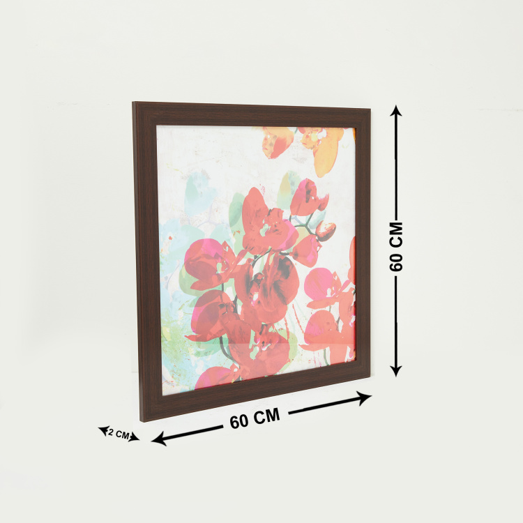 Artistry Safed Floral Picture Frame - 60 x  60 cm