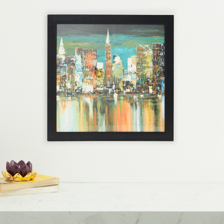 Artistry Safed Cityscape Picture Frame - 60 x 60 cm