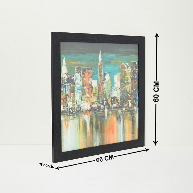 Artistry Safed Cityscape Picture Frame - 60 x 60 cm
