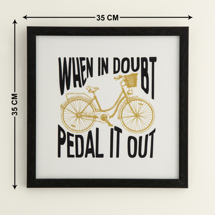 Axiom Pedal the Doubt Frame - 35 x 35 cm
