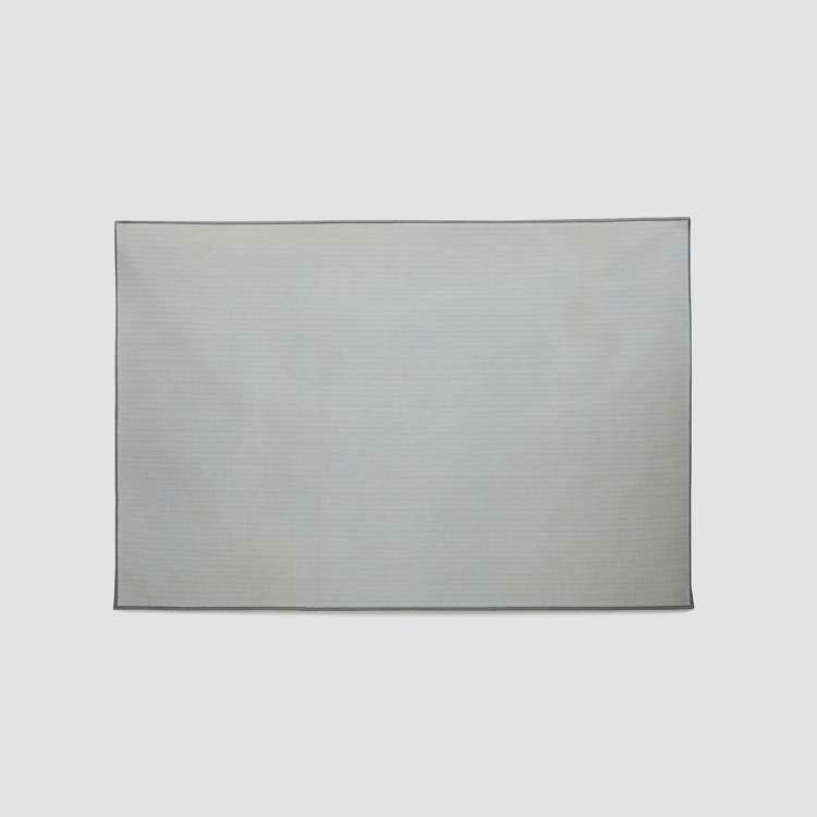 Alice Portable Printed Area Rug - Polyester - 150 cm x 90 cm - Grey