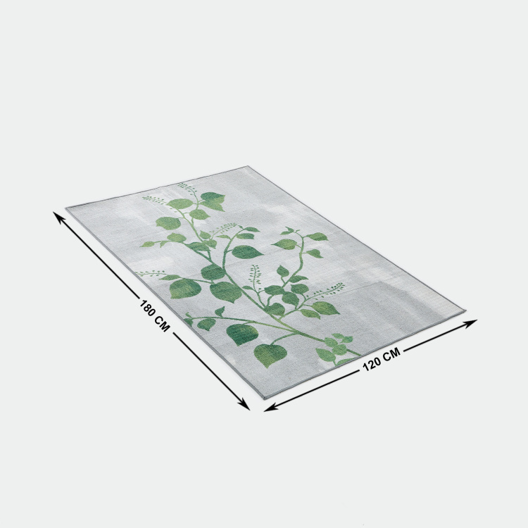 Alice Portable Nature Area Rug -  Polyester - 180 cm x 120 cm - Grey