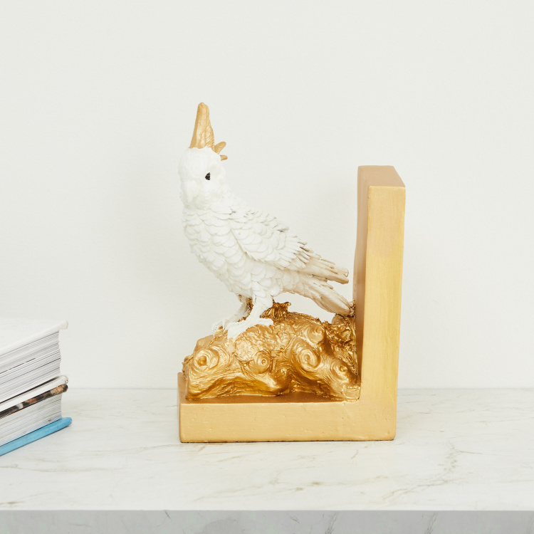 Eternity Textured Macaw Bookend