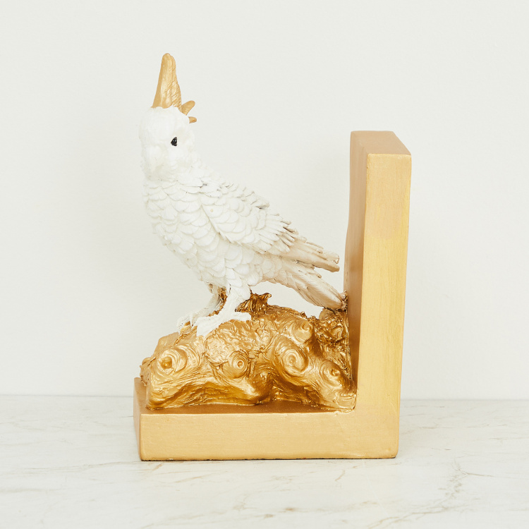 Eternity Textured Macaw Bookend