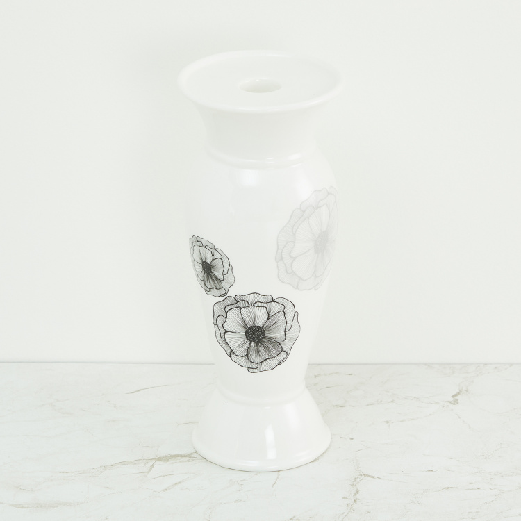 Galaxy Floral Decal Candle Holder