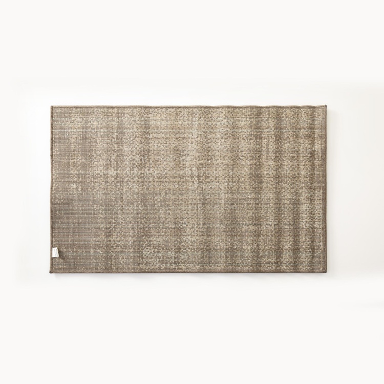 Bristol Contemporary Carpet - Polyester - 150 cm x 90 cm - Brown