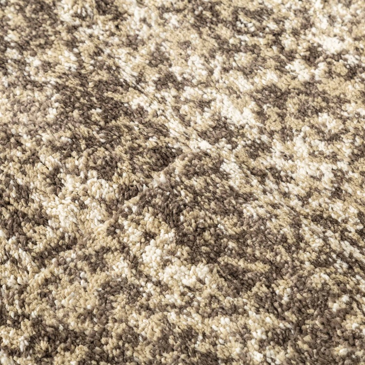 Bristol Contemporary Carpet - Polyester - 150 cm x 90 cm - Brown