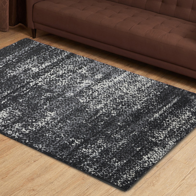 Bristol Textured Polyester Carpet - 159 x 234 cm Grey
