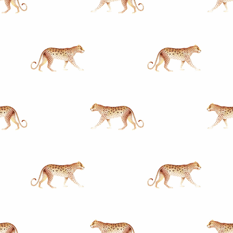 Celebrity Leopard Print 3-Piece King Bedsheet Set - 2.74 m x 2.74 m