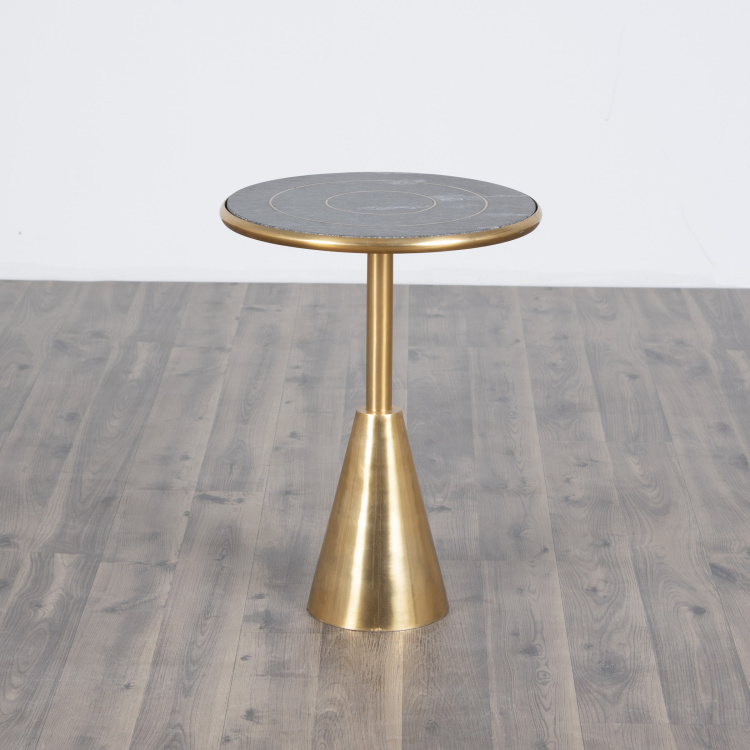 Rio Accent Table - Gold