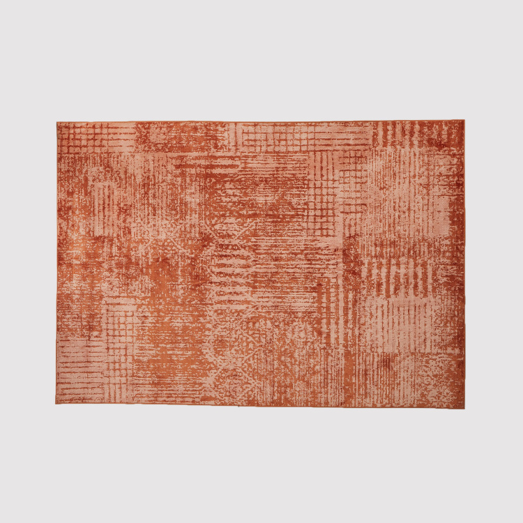 Burnish Viscose Jacquard Carpet -  Viscose - 75 cm x 50 cm - Multicolour