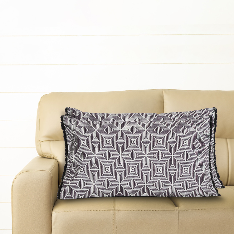 Mandarin Printed Cushion Covers - Set of 2 - 30 x 50 cm