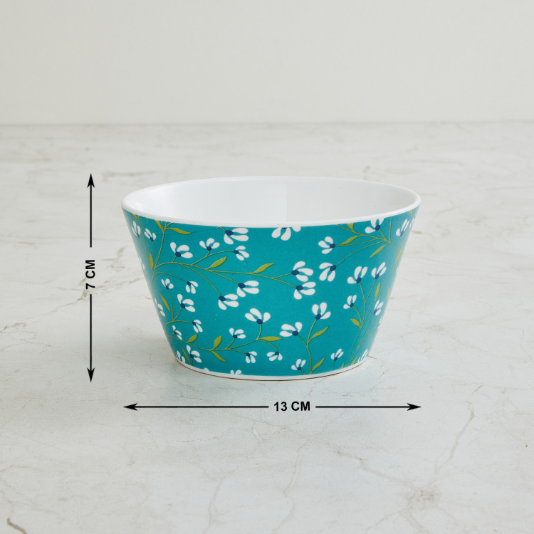 Mandarin Floral Print Bowl - Set of 3 - 620 ml