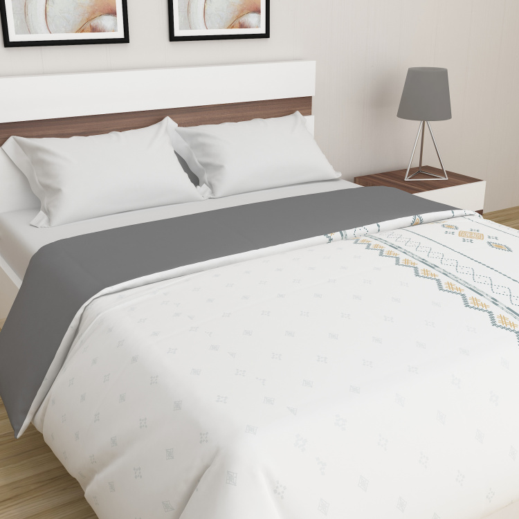 Mandarin Printed Double Bed Comforter - 228 x 254 cm