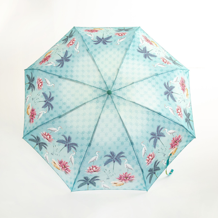 Canopy Polyster Manual Five Fold Umbrella - 104 cm diameter