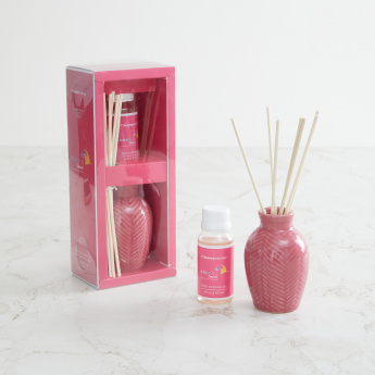Colour Connect Ceramic Lotus and Peony Reed Diffuser Set