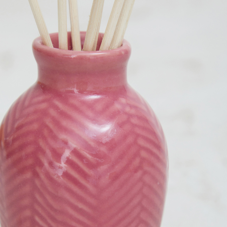 Colour Connect Ceramic Lotus and Peony Reed Diffuser Set
