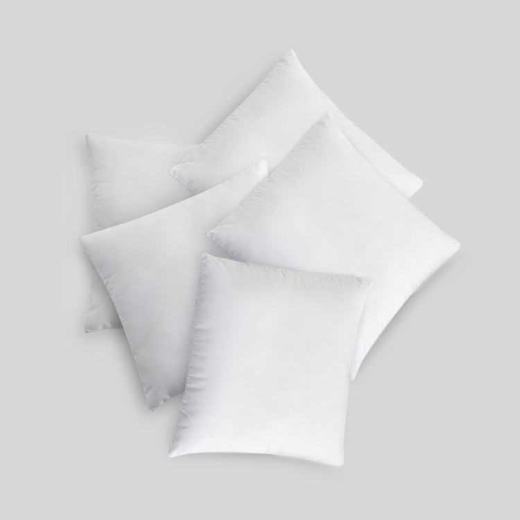 Hewa Solid  Polyester Filled Cushion - Set of 5 Pcs -30 x 30 cm