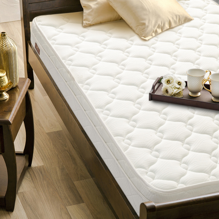 Restofit Ultima White 4 2 Inch, King Size Bed With Orthopedic Mattress