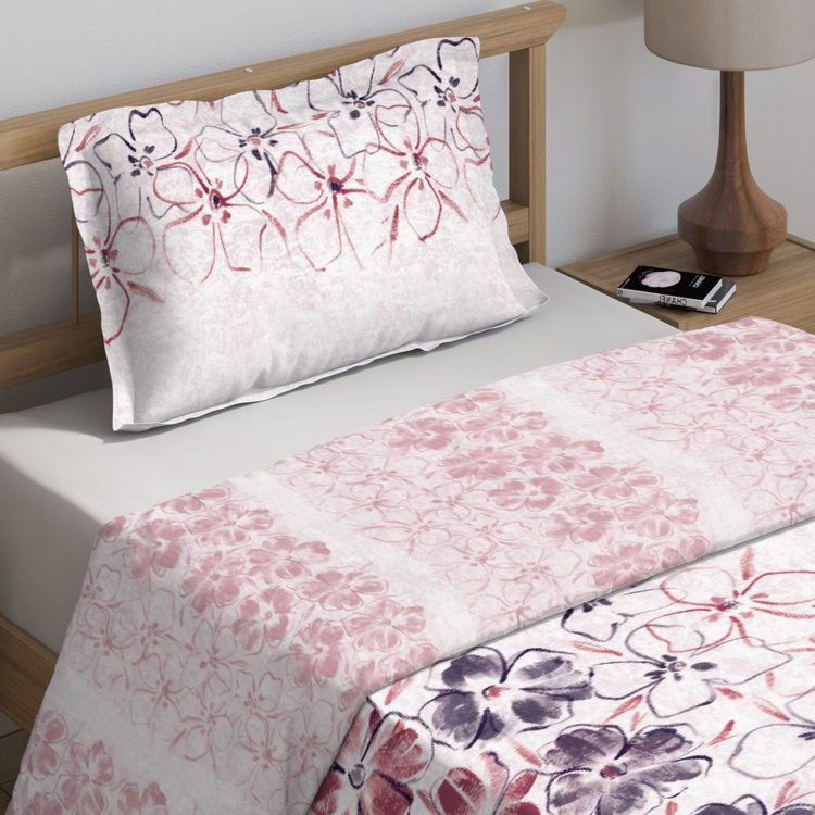 D'DECOR Cherish Printed Single Bed Comforter - 152 x 229 cm